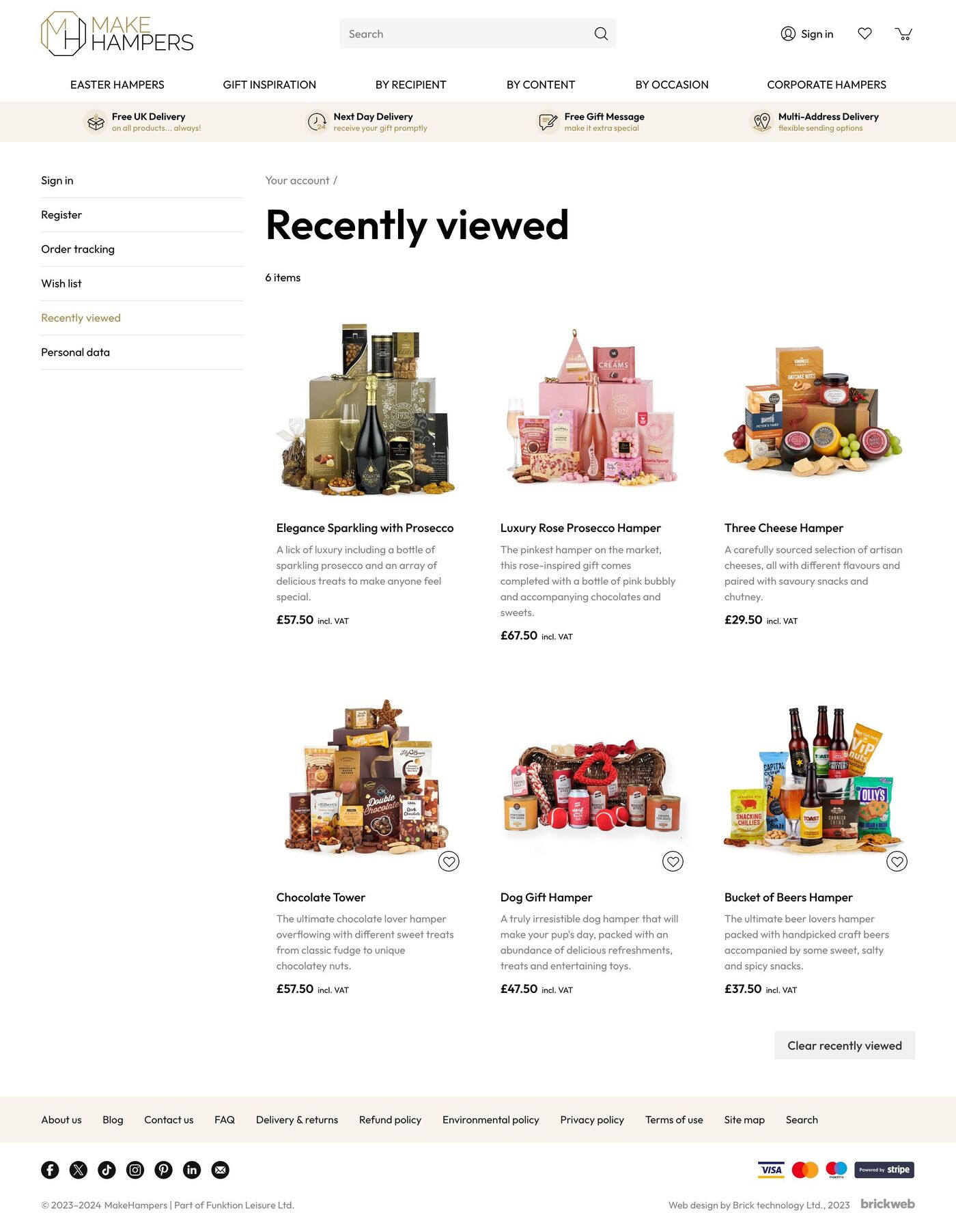 Make Hampers Recently viewed